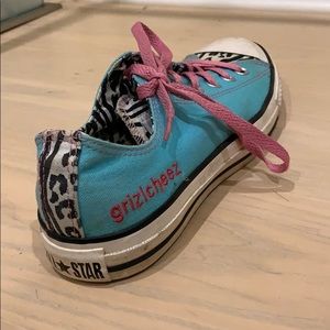 Super cool CUSTOM Converse All Stars
